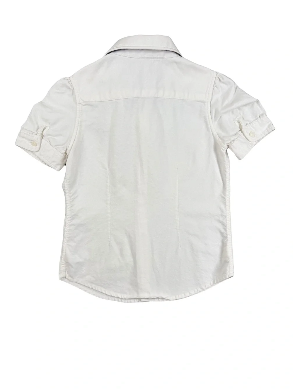 RALPH LAUREN Girls’ Puff Sleeve Tailored Oxford Button Down - 5